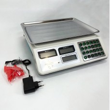 Ваги електронні для вуличної торгівлі Crownberg, Ваги торгові і великі Якісні торгові 50 кг UF-20