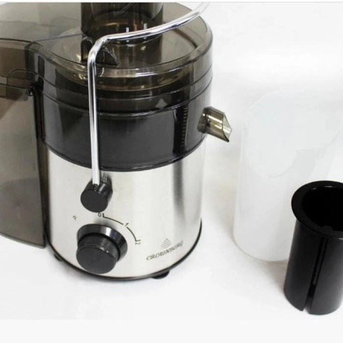 Соковитискач Crownberg CB-3402 електричний відцентровий для обробки цілих фруктів 600Вт MK-97