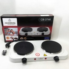 Міні електроплита Crownberg, Плити для приготування, Побутова плита настільна, Міні-плита для дому ON-17