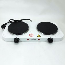 Переносна настільна електроплита Crownberg, Побутова настільна плита для дому, Кухонна електрична плита DB-31