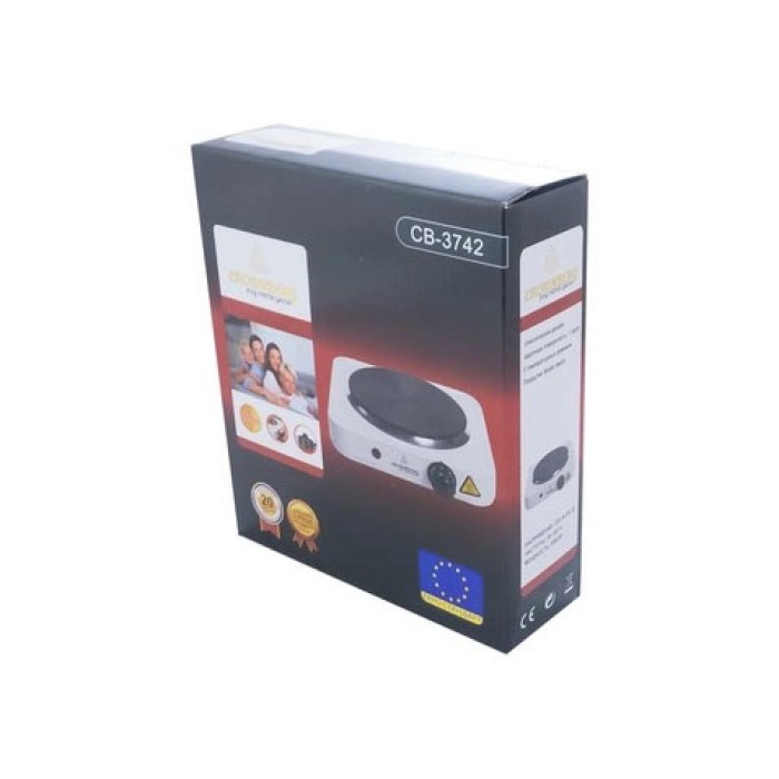 Настільна побутова електрична плита для дому кухні Crownberg, Портативна електрична електроплита AS-89