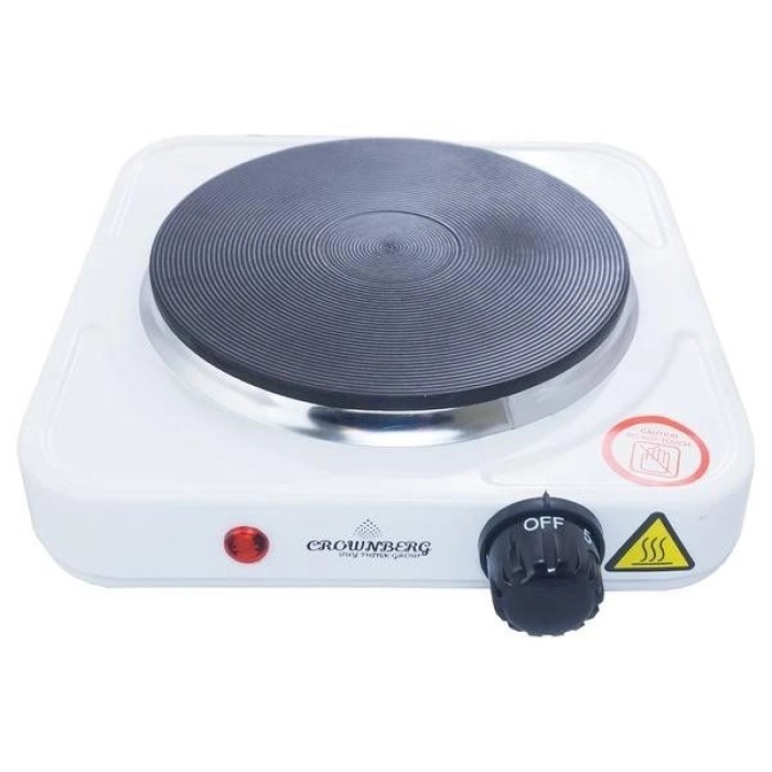 Настільна побутова електрична плита для дому кухні Crownberg, Портативна електрична електроплита AS-89