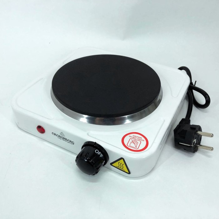 Настільна побутова електрична плита для дому кухні Crownberg, Портативна електрична електроплита AS-89
