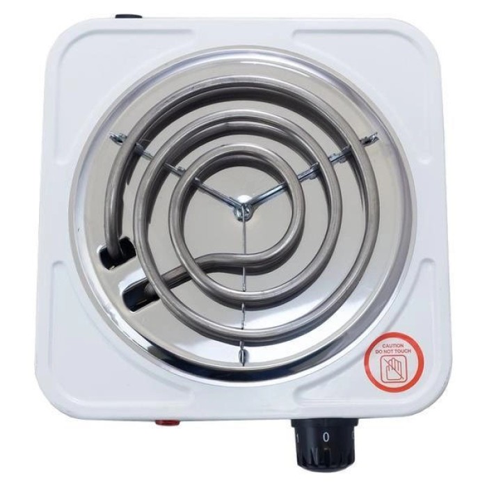 Плита настільна емальована Crownberg CB-3740, Настільна електроплита зручна, Електронна плита RF-82