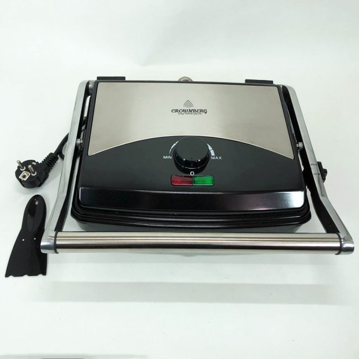 Великий електричний гриль, Гриль для приготування різних страв притискний ребристий OV-63