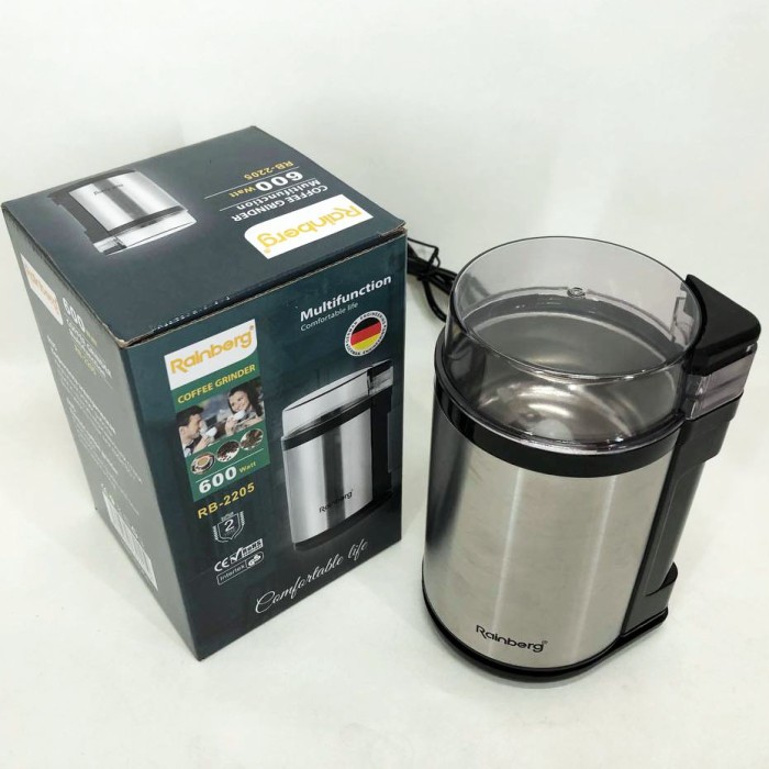 Портативна кавомолка, Кавомолка електрична, побутова електрична Машинка для помелу кави HD-66