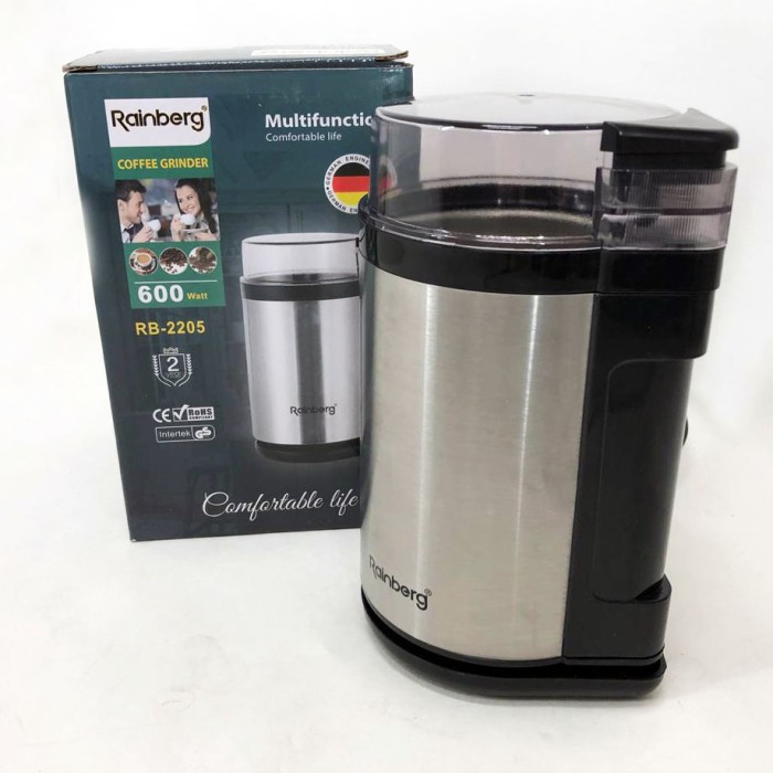 Портативна кавомолка, Кавомолка електрична, побутова електрична Машинка для помелу кави HD-66