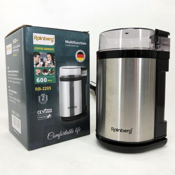 Портативна кавомолка, Кавомолка електрична, побутова електрична Машинка для помелу кави HD-66