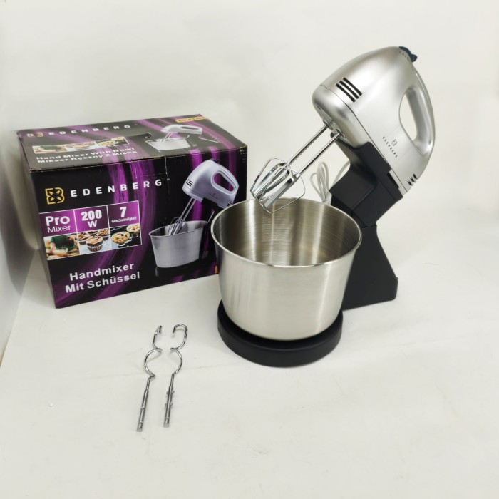 Хороший міксер для кухні з віночком, Домашній міксер, Електричний ручний Міксери з чашею QT-92