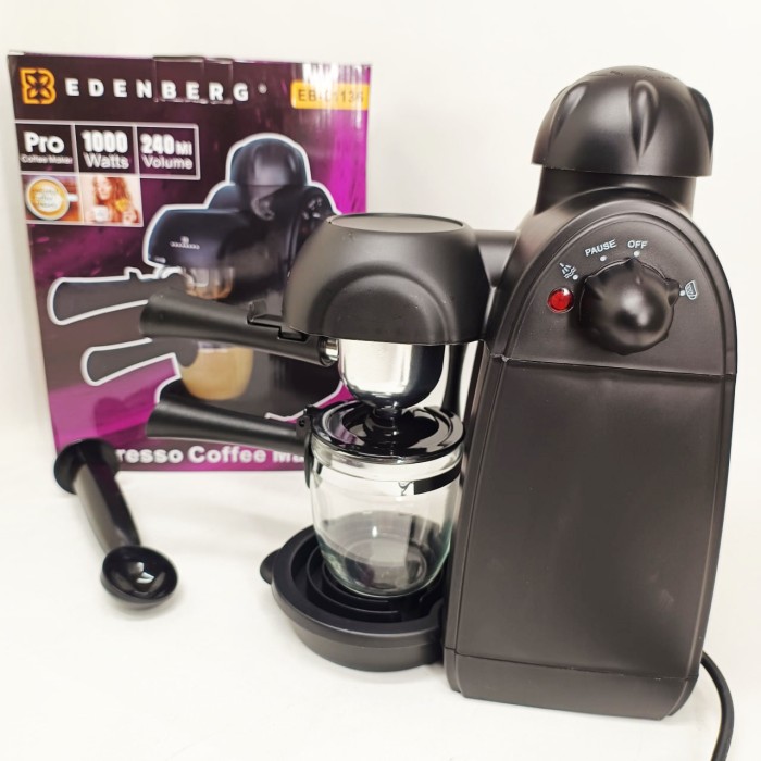 Еспресо кавоварка Edenberg EB-61136 4 чашки 240мл