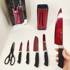 Набір ножів для кухні та дому, Бюджетні кухонні ножі, Набір ножів для нової кухні, Сталеві кухонні ножі ZO-91