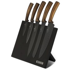 Набір ножів із магнітною підставкою Edenberg EB-964 керамічне покриття 6 предметів KY-87