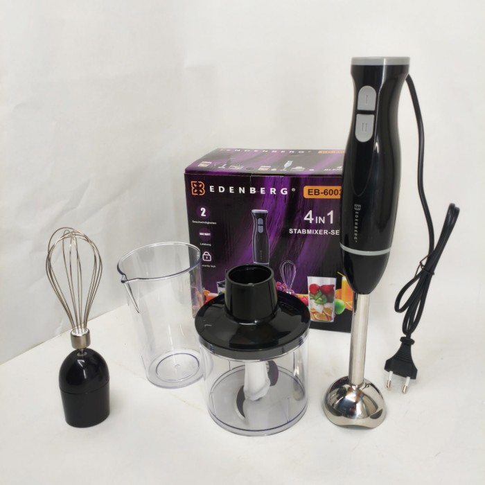 Блендер для дитячого пюре для дому, Блендер з подрібнювачем зручний кухні з тихим режимом OB-34