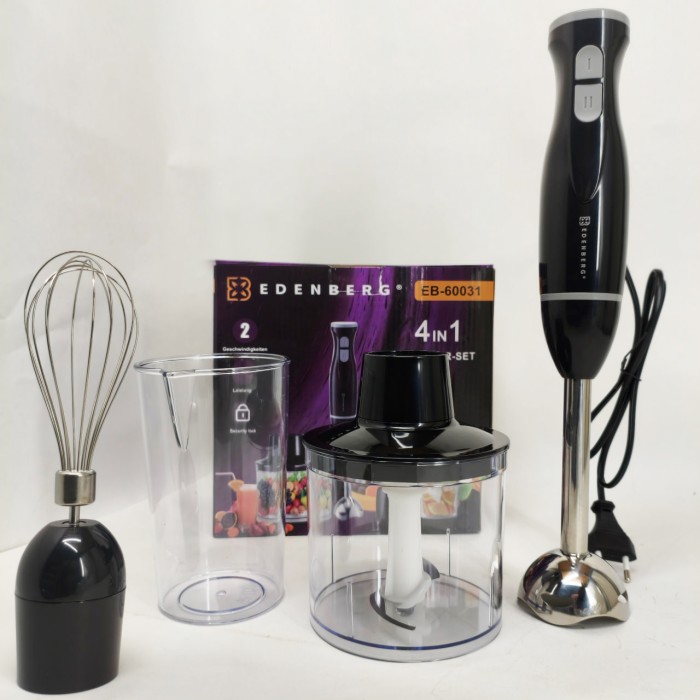 Блендер для дитячого пюре для дому, Блендер з подрібнювачем зручний кухні з тихим режимом OB-34