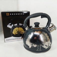 Чайник зі свистком для дому, Чайник з одинарним дном Елегантний з нержавіючої сталі зі свистком ZA-38