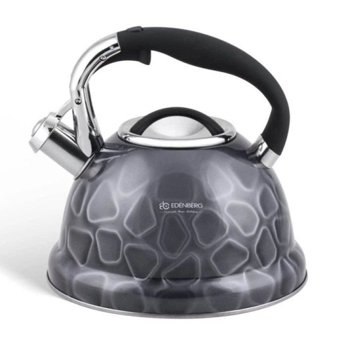 Чайник газовий нержавіюча сталь, Чайник 3 л зі свистком для приготування напоїв зі свистком FB-23