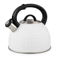 Чайник зі свистком Edenberg EB-1440 з мармуровим покриттям 2.5л White