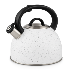 Чайник зі свистком Edenberg EB-1440 з мармуровим покриттям 2.5л White