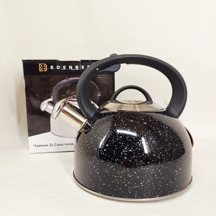 Чайник зі свистком для електроплити Edenberg, Практичний чайник для газової плити EW-26