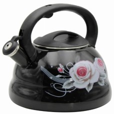 Нержавіючі чайники зі свистком Edenberg EB-12610 3л, Чайник зі свистком для дому, Чайник на кухню 3 л NX-48