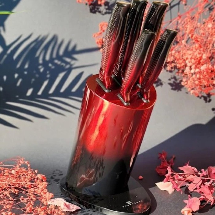 Набір ножів Edenberg EB-11022, 6 предметів Red LE-94