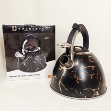 Чайник для газової плити 3 л літра Edenberg EB-12610 3л Чайник для плити зі свистком чаю MY-51