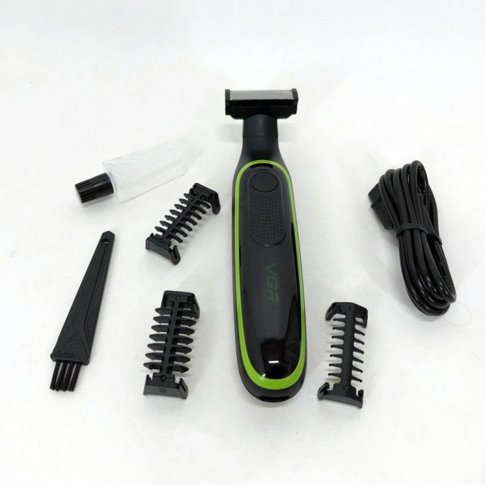 Професійна чоловіча бритва з тримером VGR V-017, Бритва професійна для гоління, Бритви акумуляторні QD-50