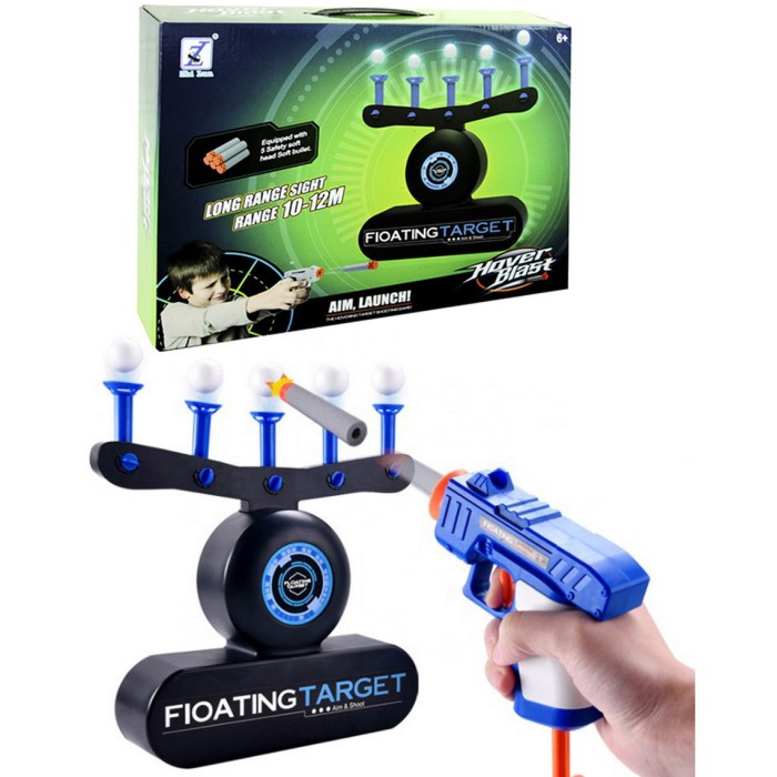 Ігровий набір Повітряний тир Ховербласт/стрільба по мішенях, що летять (Літаючі мішені), бластер і 5 куль AR-77