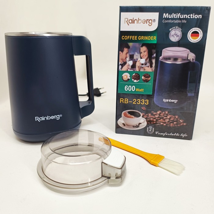 Кавомолка для помелу кави та спецій, Потужна кавомолка для свіжої кави Роторна побутова IA-15