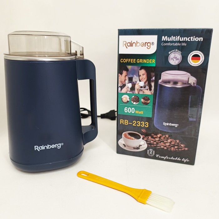 Кавомолка для помелу кави та спецій, Потужна кавомолка для свіжої кави Роторна побутова IA-15