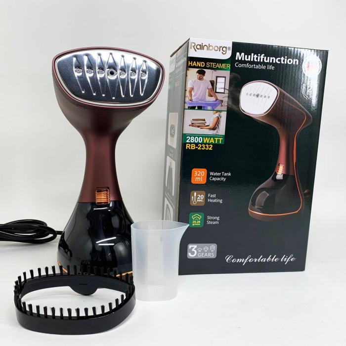 Відпарювач Rainberg RB-2332 2000Вт Dark