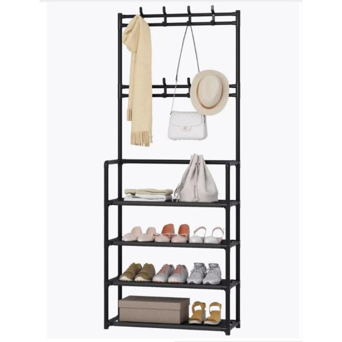 Органайзер для взуття 150х60х28см, Полиці для взуття Полиця в передпокій металева IZ-22