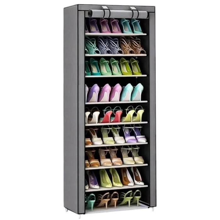 Шафа з тканини на ніжках для одягу, Тканинна шафа для гуртожитку Органайзер-шафа речей FM-58