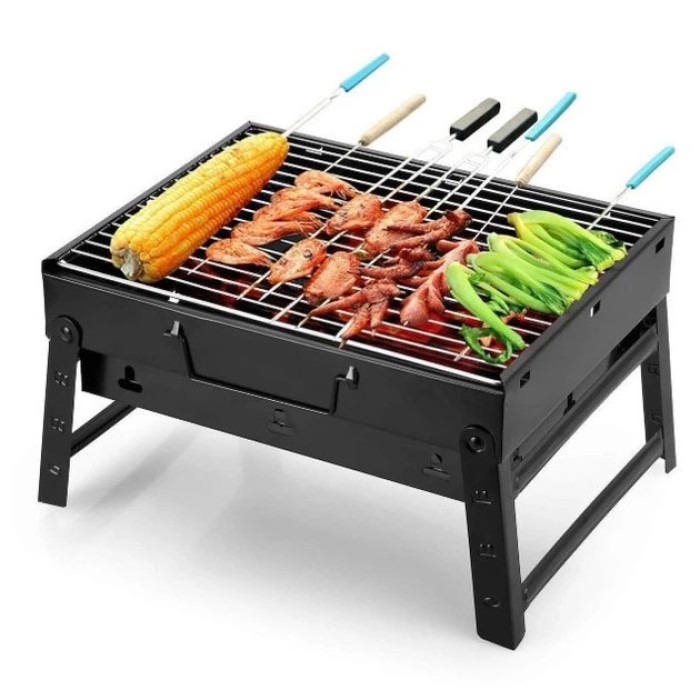 Мангал складаний 36х28х20см BBQ для барбекю