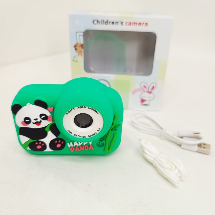 Дитячий фотоапарат M03 Panda Green