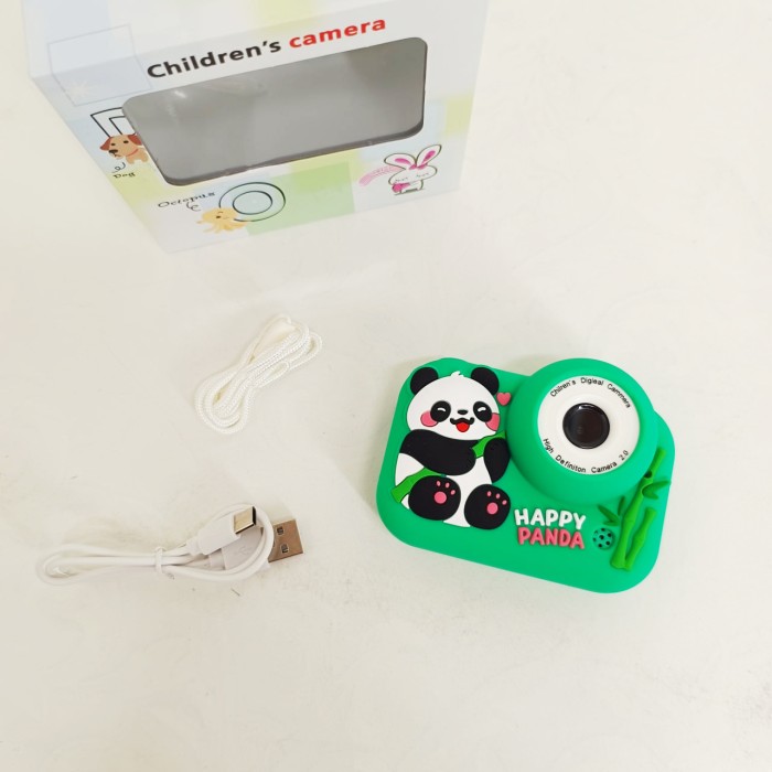 Дитячий фотоапарат M03 Panda Green