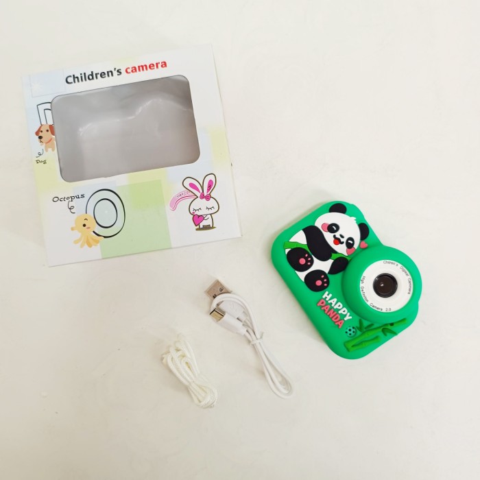 Дитячий фотоапарат M03 Panda Green