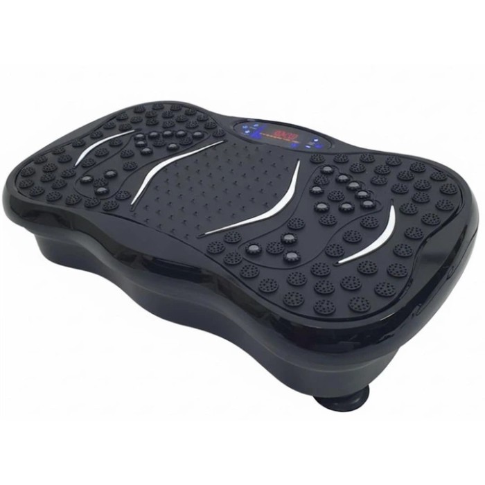 Тренувальна фітнес віброплатформа з Bluetooth пультом та еспандерами WE-60