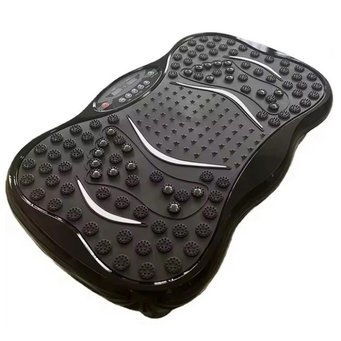 Тренувальна фітнес віброплатформа з Bluetooth пультом та еспандерами WE-60