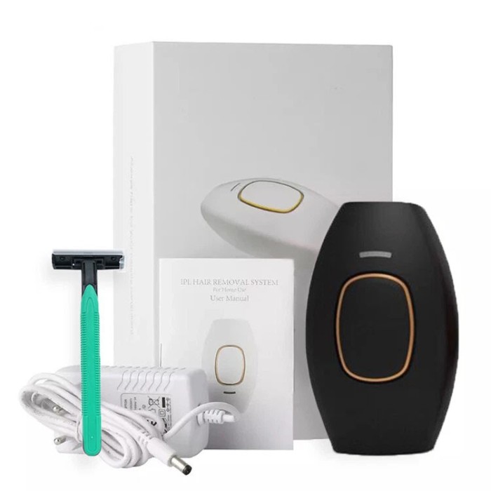 Портативний жіночий домашній фотоепілятор для тіла IPL Hair Removal Device для всіх типів волосся Black