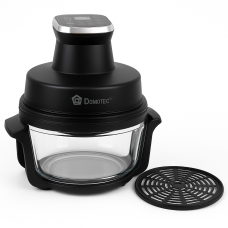 Аерофритюрниця аерогриль Air Fryer Domotec MS-3228 з LED-екраном для смаження без олії 4600 Вт на 7 л