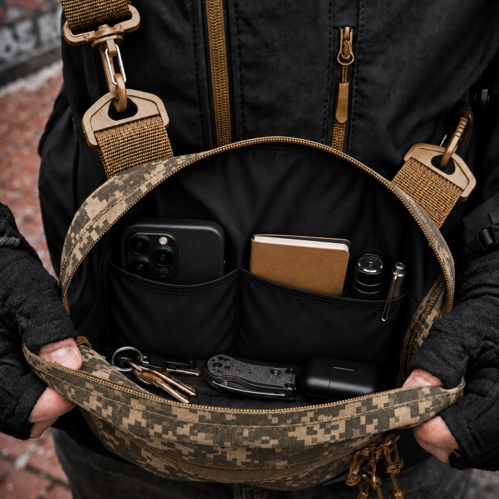 Чоловіча тактична сумка EDC Cordura 600D, сумка з кордури для патчів піксель PG-43