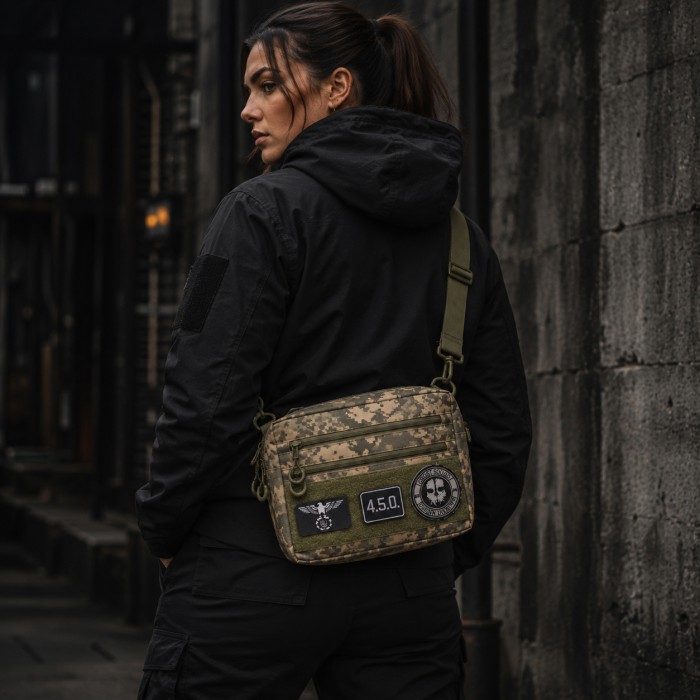 Чоловіча тактична сумка EDC Cordura 600D, сумка з кордури для патчів піксель PG-43