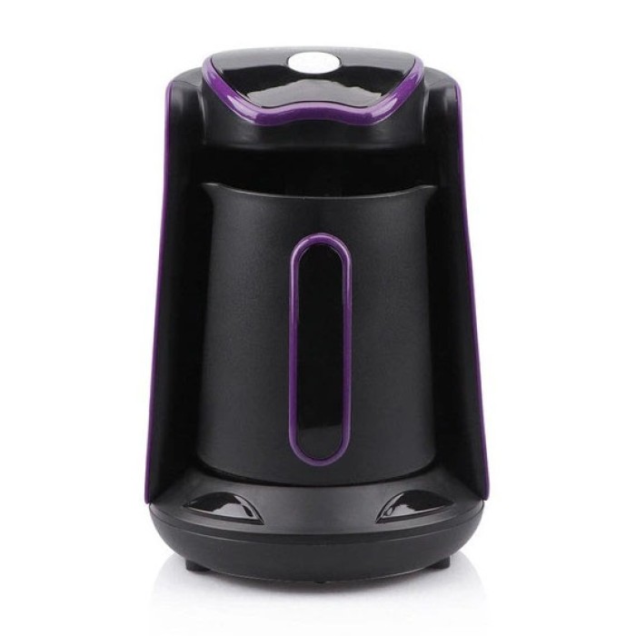 Кавоварка Domotec MS-102S настільна 600Вт для швидкого приготування кави Purple