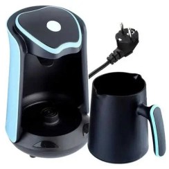 Кавоварка Domotec MS-102S настільна 600Вт для швидкого приготування кави Blue
