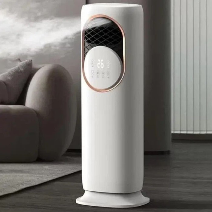 Підлоговий кондиціонер-обігрівач Domotec MS-1630 3в1 зі зволожувачем повітря, портативний електричний
