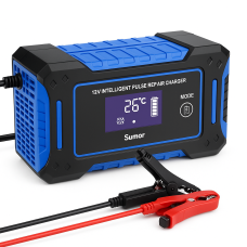 Зарядний пристрій Інтелектуальний Pulse Repair 12V 6A з функцією відновлення акумуляторів