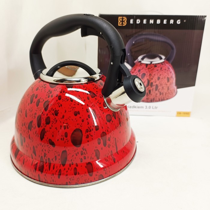Чайник із свистком Edenberg EB-1990 3л Red