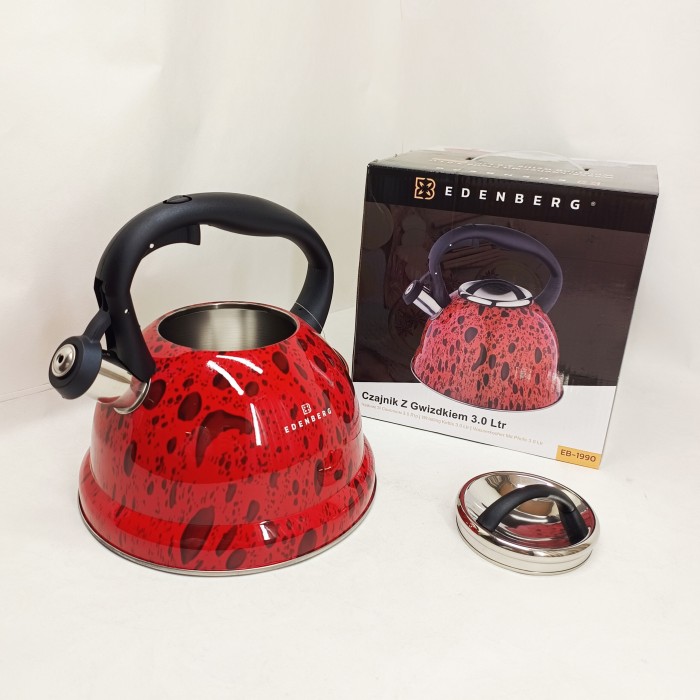 Чайник із свистком Edenberg EB-1990 3л Red