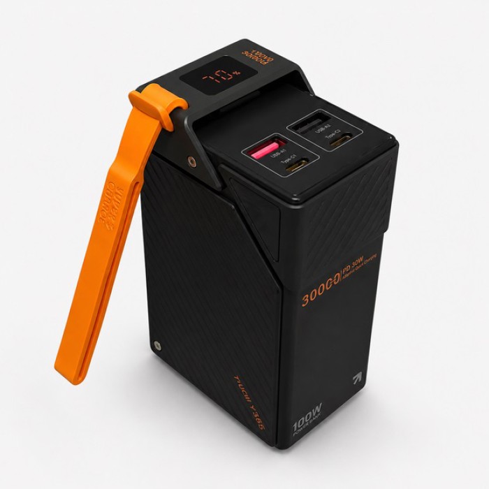Павербанк WUW 30000mAh 65W Павербанк WUW TUGII Y365 зі швидкою зарядкою, Портативний зовнішній акумулятор DJ-92
